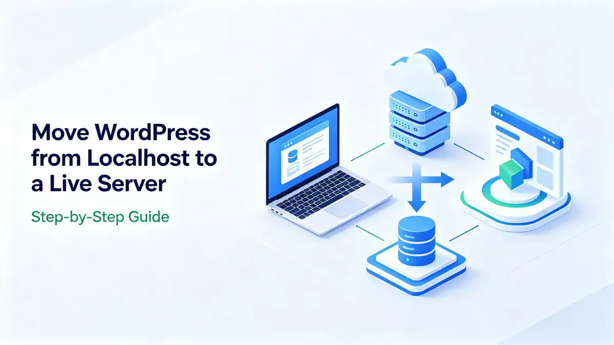 how to move wordpress from localhost to a live server