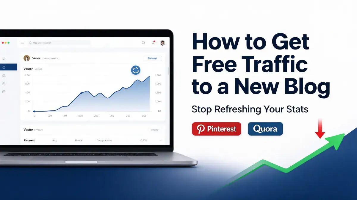 how to get free traffic to a new blog stop refreshing analytics stats